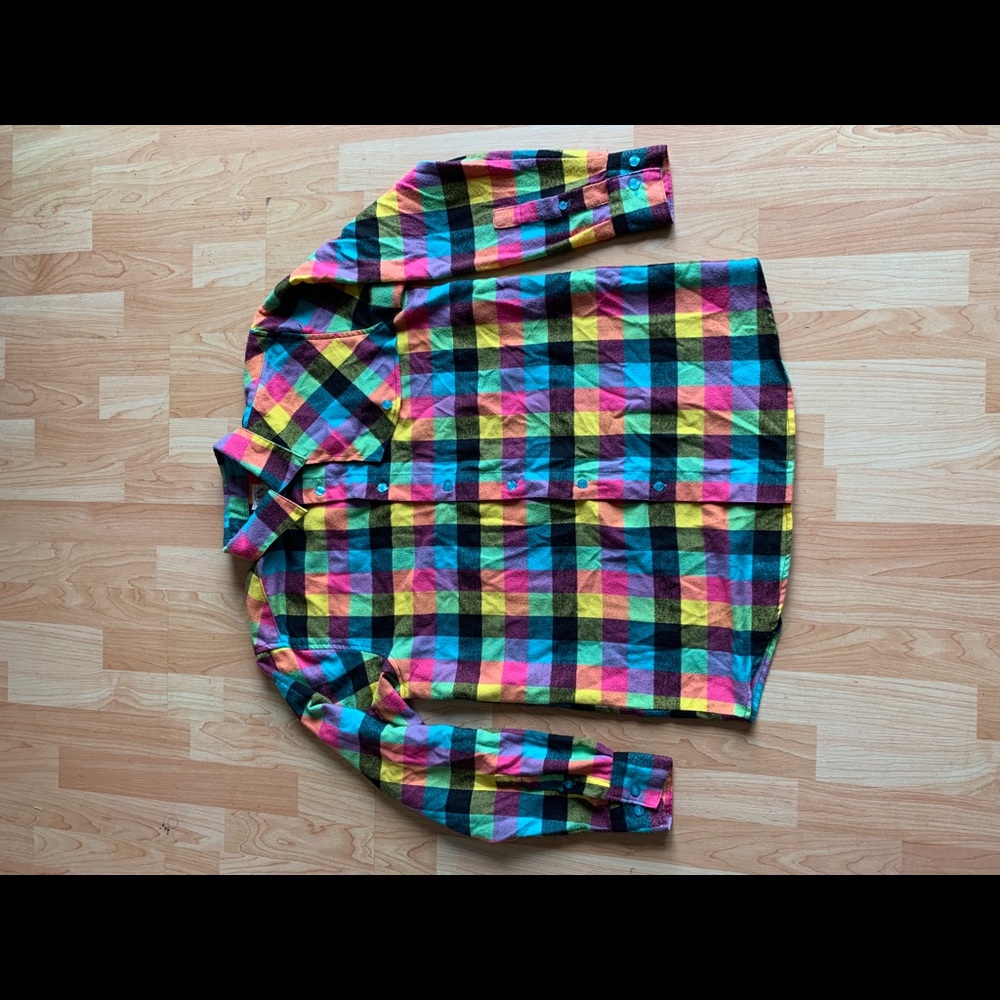 Rainbow Flannel